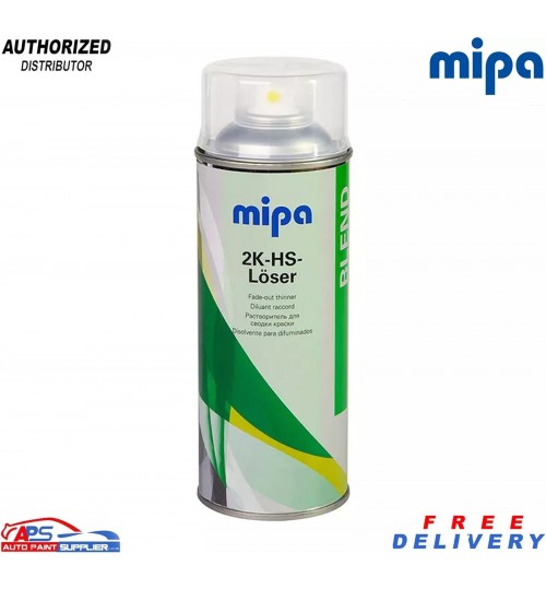 MIPA Fade Out Thinner Aerosol 400ml - Blending Spray for Seamless Repairs
